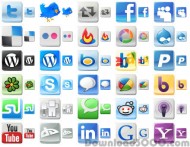 Free Social Media Icons screenshot